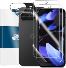 Tempered Glass Screen Protector & Lens Protectors for Google Pixel 9 6.3 Inch 2P