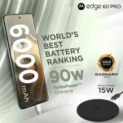 MOTOROLA Moto Edge 60 Pro 5G-Factory Unlocked Dual SIM-8GB 256GB-Pantone Shadow
