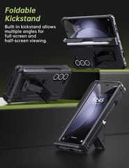 for Samsung Galaxy Z Fold 5 Case,w/ Belt Clip Holster/Military Grade Drop Proof