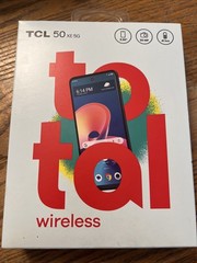 TOTAL WIRELESS TCL 50 XE 5G 6.56″ HD Display 50MP Camera 128GB NEW SMARTPHONE