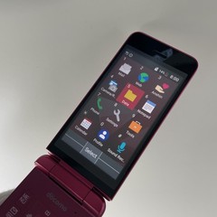 KYOCERA DIGNO Keitai KY-42C Red SIM-Free Flip Phone – Clean, Used, Fully Working