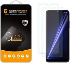 2PCS Tempered Glass Screen Protector for T-Mobile Revvl 8 Pro Anti Scratch Bubbl