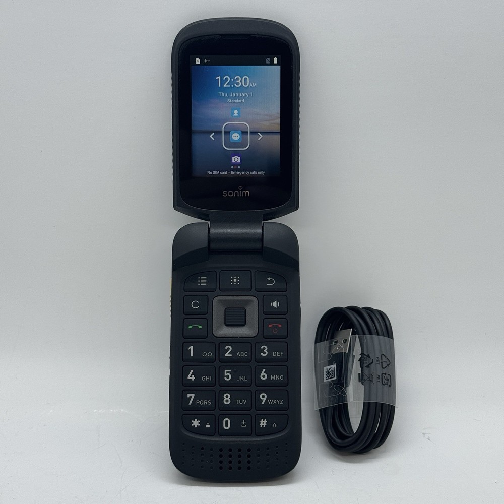 Sonim XP3 XP3800 – Black (Verizon) 4G Rugged Phone Only W/ Battry – (S5:11)