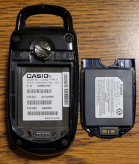 Casio G’zOne Type-S C211 – Dark Blue and Gray ( Verizon ) Very Rare Flip Phone