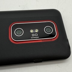 HTC Evo 3D / PG86100 – Black / Red – Rare Smartphone Sprint (S2:26)