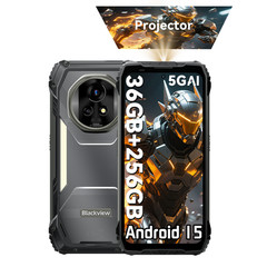 Blackview XPLORE 2 Projector AI 5G Rugged Smartphone 36GB+256GB 20000mAh NFC