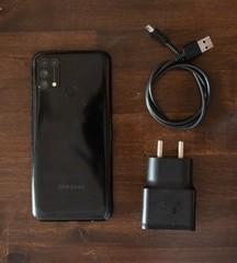 Samsung Galaxy M31 – 128 GB – Space Black (Unlocked) – For Parts