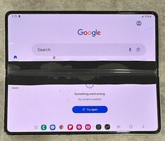 AS-IS Samsung Galaxy Z Fold3 3G SM-F926U – 256GB – Phantom Silver Damaged