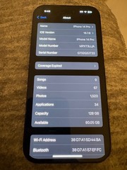 Apple iPhone 14 Pro – 128 GB – Space Black (Unlocked)