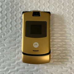 Original Motorola RAZR V3 Flip Mobile Phone Unlocked Cellphone Camera 2G GSM