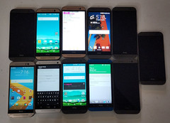 Smartphone lot – Lot of 11 -HTC One M7, M8, M9 – [CF-43]