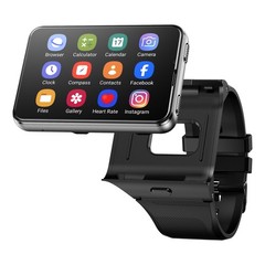 2.88″ Larger Screen 4G Smart Watch Android 11 Dual Camera WIFI GPS SIM Support