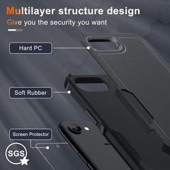 iPhone 16e Case & iPhone 17e Case, Military Grade Heavy Duty Shockproof Cover