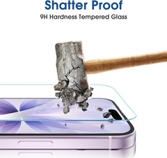iPhone 17 6.3 Inch Screen & Camera Lens Protectors – 2 Pack, Case Friendly