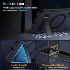 Translucent Matte Black Soft Silicone Bumper Case for Samsung Galaxy S23 Plus Sl