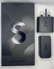 New Sealed Samsung Galaxy S22 Ultra 5G SM-S908U 8GB 128GB eSIM Factory Unlocked