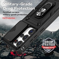 For Samsung Galaxy S25 Ultra Case with Military Grade Cover & Screen Protector