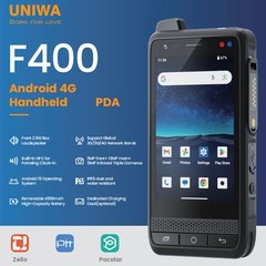 4G LTE 4.0 in Android 15 Rugged Smartphone Outdoors Builder Dual SIM UNIWA F400