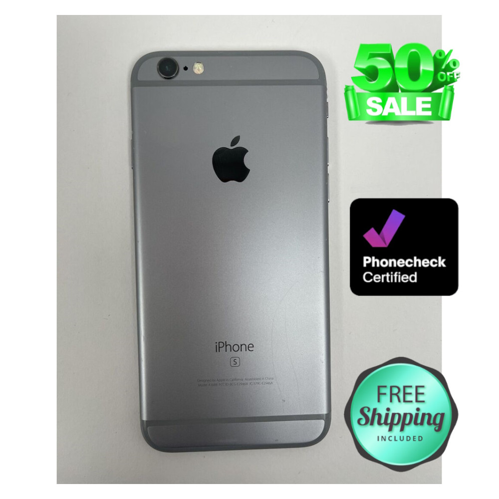 Apple iPhone 6s 128GB Unlocked – Silver, Gold, Space Gray – Excellent Condition