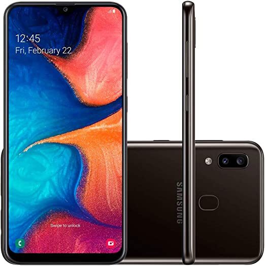 Unlocked / T-Mobile TELLO Lyca Samsung Galaxy A20 4G LTE Smart Phone *A GRADE