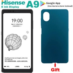 Unlocked 4G LTE Hisense A9 E Ink Phone Android Mobile ebook Reader 128GB 256GB