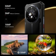 FOSSiBOT F109 5G 4G Rugged Phone Dual Screen Android 14 Dual SIM Mobile Unlocked