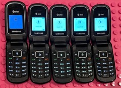 Samsung SGH-A107, AT&T, Go Phone, 3G, Flip, Tested, Each Sold Separately,👀 Info