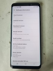 Samsung Galaxy S9 SM-G960U Unlocked T-mobile Verizon 64GB Coral Blue Grade A