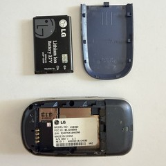LG VX8360 Verizon Flip Phone Vintage Cell Phone Parts Repair w Battery