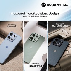 Motorola Edge 70 Max 5G 256GB+12GB RAM |Ice Melt | Global Version Unlocked E-Sim