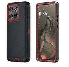 Heavy Duty Shockproof Case for Moto Edge 2025, Rugged Dual Layer, Tough Cover