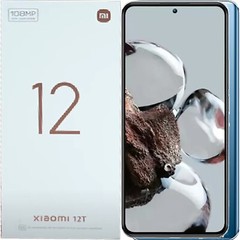 Xiaomi 12T 5G Blue 128GB + 8GB Dual-SIM Factory Unlocked GSM NEW