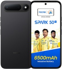 Tecno Spark 50 5G (Black, 128 GB 6 GB RAM) KN8 Dimensity 6400 Global Version.