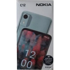 Nokia C12 4G/LTE Charcoal 64GB + 3GB Dual-SIM Factory Unlocked GSM NEW