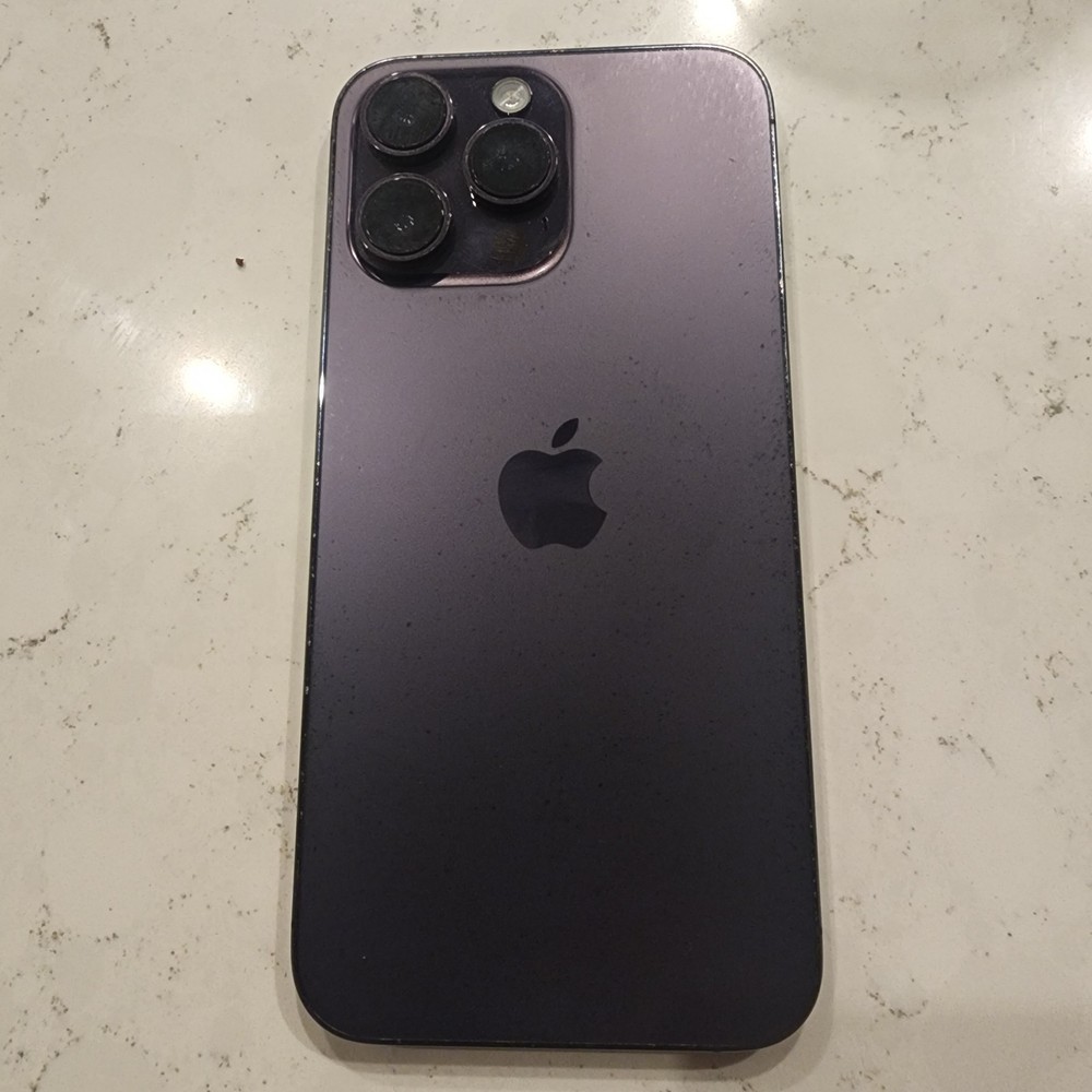 Apple iPhone 14 Pro Max – 256 GB – Deep Purple (Unlocked) Clean Esn