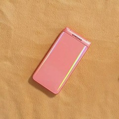 Samsung Galaxy Folder 2 Flip Phone Coral 32 GB Unlocked