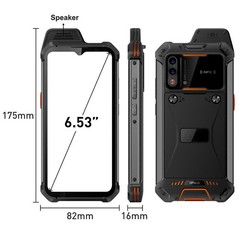 Global 4G LTE Android 13 Rugged Smartphone NFC Mobile Waterproof 128G UNIWA W999