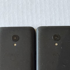 Lot Of 2 Alcatel TCL LX A502DL Cellphone (Black 16GB 2GB) Tracfone. WORKING.