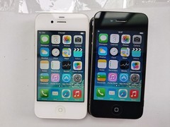 Apple iPhone 4 4s Unlocked White/Black 8 / 16 / 32 GB Tested New Battery