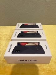 New Samsung Galaxy A02s – 32GB – Black (Unlocks/Carrier Info below)new in box