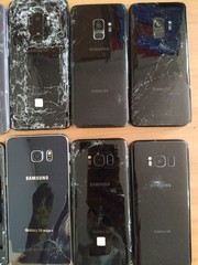 Lot of 15 Mixed model Samsung Galaxy S9+/S9/ S8+/ S8 / S7 / S6edge/S6 for parts