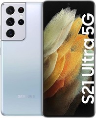 Samsung Galaxy S21 Ultra 5G SM-G998U1 128GB Silver Unlocked GSM+CDMA -OPEN BOX-