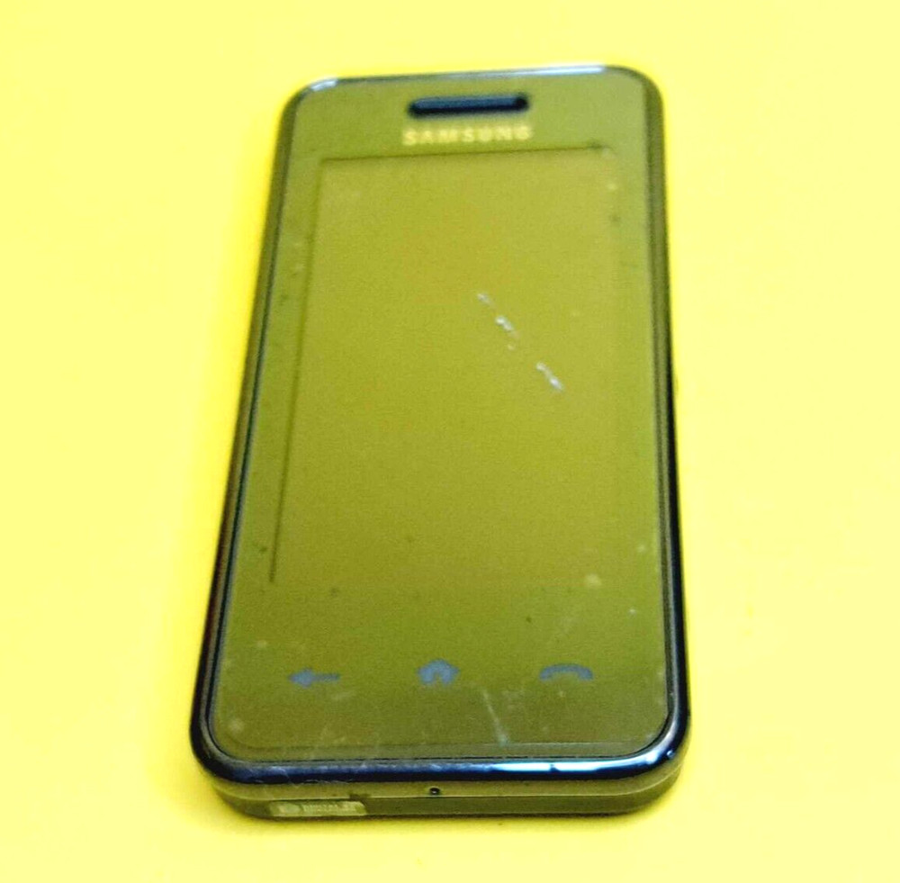 🔥RECREATIONAL USE ONLY🔥 SAMSUNG INSTINCT SPH-M800 CDMA EVDO CELL PHONE BLACK
