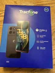 TRACFONE MOTOROLA MOTO G 5G (128GB) 6.7″ LCD HD DISPLAY Gray 2025 BRAND NEW