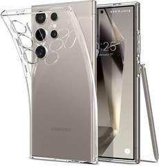 Spigen Liquid Crystal Designed for Galaxy S24 Ultra Case (2024) – Crystal Clear