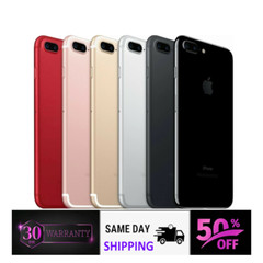 Apple iPhone 7+ Plus (32/128GB) Unlocked Verizon Att Red Silver Gold Black