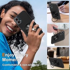 Motorola Moto G85/G96/Moto Edge 50 Fusion Phone Case with 360° Rotatable Ring St
