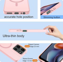 Magnetic for Motorola Moto G 5G 2025/2026 & Moto G Play 2026 Case with Screen