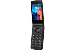 TCL T440W TCL FLIP 4 5G Gray Flip Phone For T-Mobile Only Large Buttons HD Voice