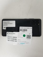 Samsung Galaxy S20+ 5G 128GB Black SM-G986U1 (Unlocked) Discounted zW2907